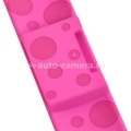 Чехол силиконовый на запястье для iPod nano 6G Ozaki iCoat Watch+ Slap Watchband, цвет розовый (IC878 PK)