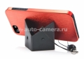 Пластиковый чехол на заднюю крышку iPhone 5 / 5S Capdase Karapace Jacket Silva Satin, цвет red (KPIH5-SA09)