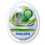 Лампа Галогенные лампы Philips H4 12v 60/55w LongLife EcoVision 12342LLECOS2  2 шт.