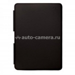 Кожаный чехол для Macbook Air 11” Uniq Luxe Ebony, цвет ebony black (MA11TTX-CLQBLK)
