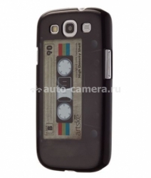 Пластиковый чехол на заднюю крышку Samsung Galaxy S3 Artske Uniq Case, рисунок Black Cassette (UC-D07B-S3)